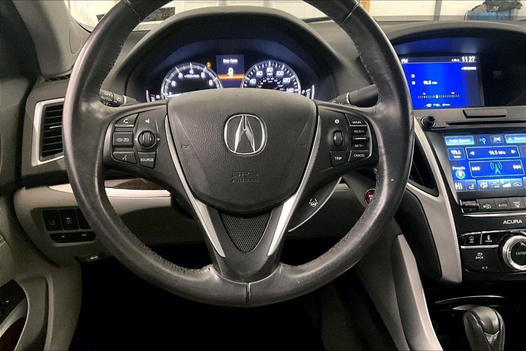 used 2017 Acura TLX car, priced at $18,500