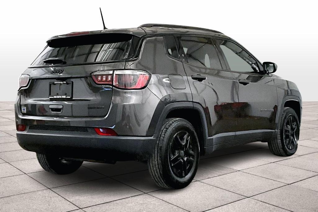 used 2018 Jeep Compass car, priced at $15,000
