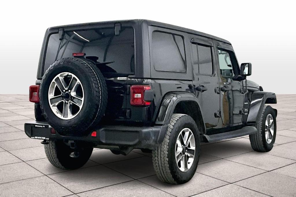 used 2021 Jeep Wrangler Unlimited car, priced at $33,750