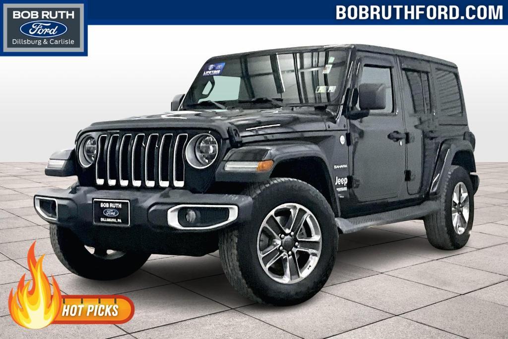 used 2021 Jeep Wrangler Unlimited car, priced at $32,000