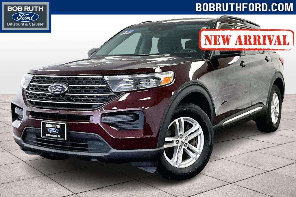 used 2022 Ford Explorer car, priced at $29,750