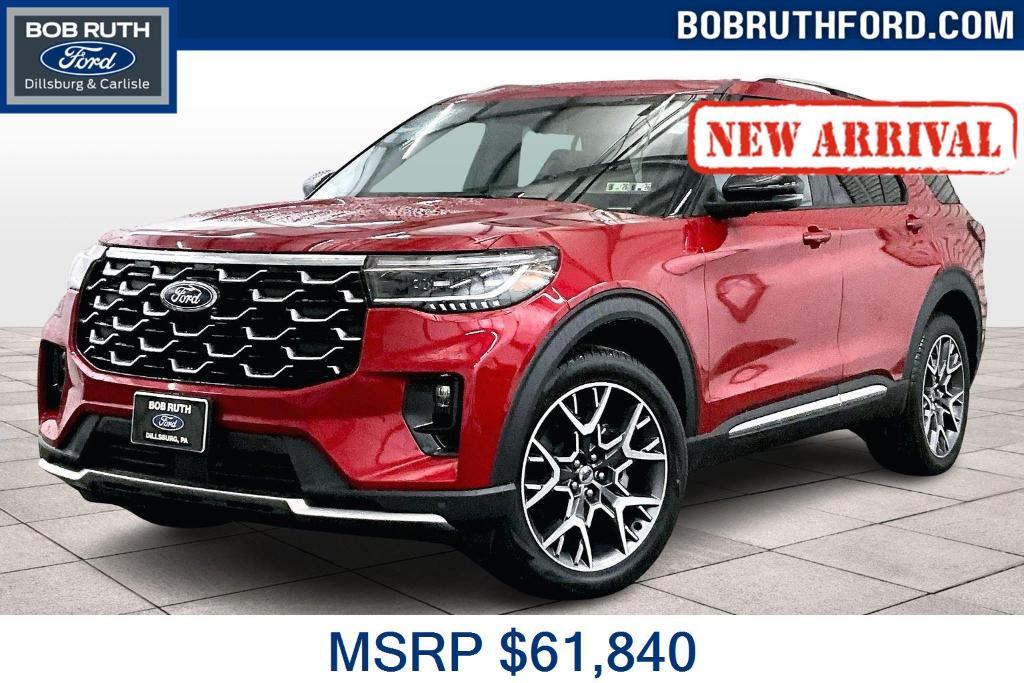 new 2025 Ford Explorer car, priced at $59,401