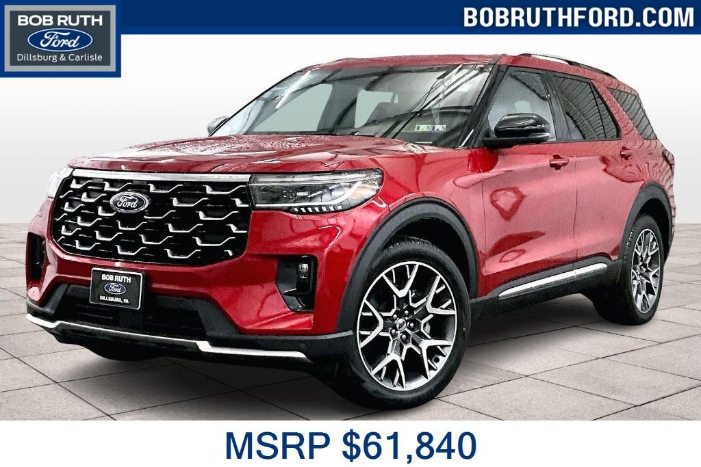 new 2025 Ford Explorer car, priced at $57,500