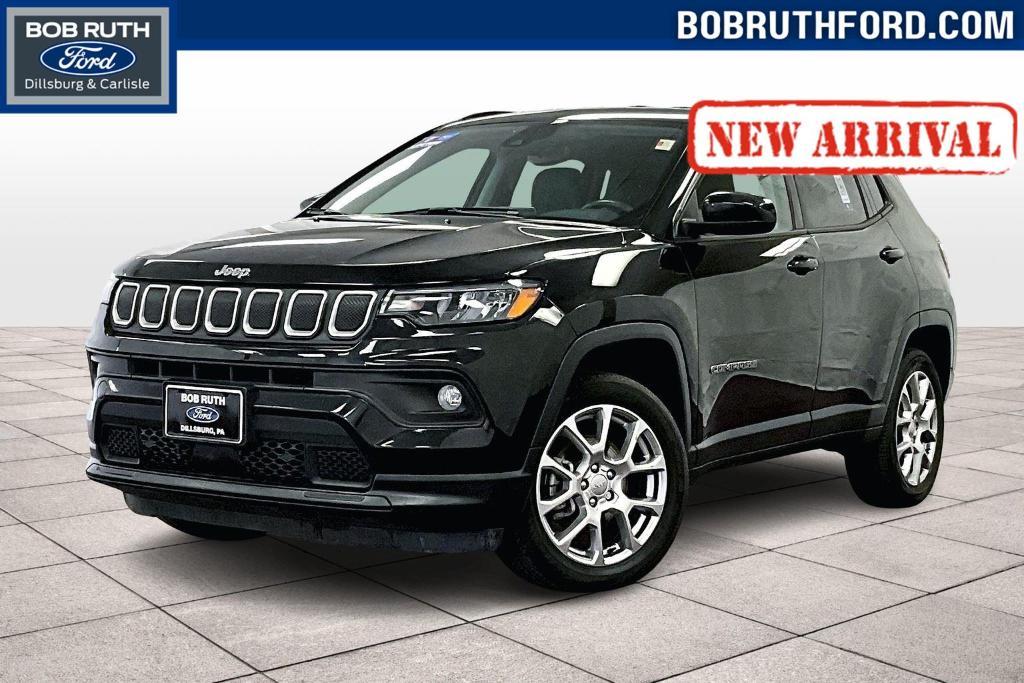 used 2022 Jeep Compass car, priced at $21,500