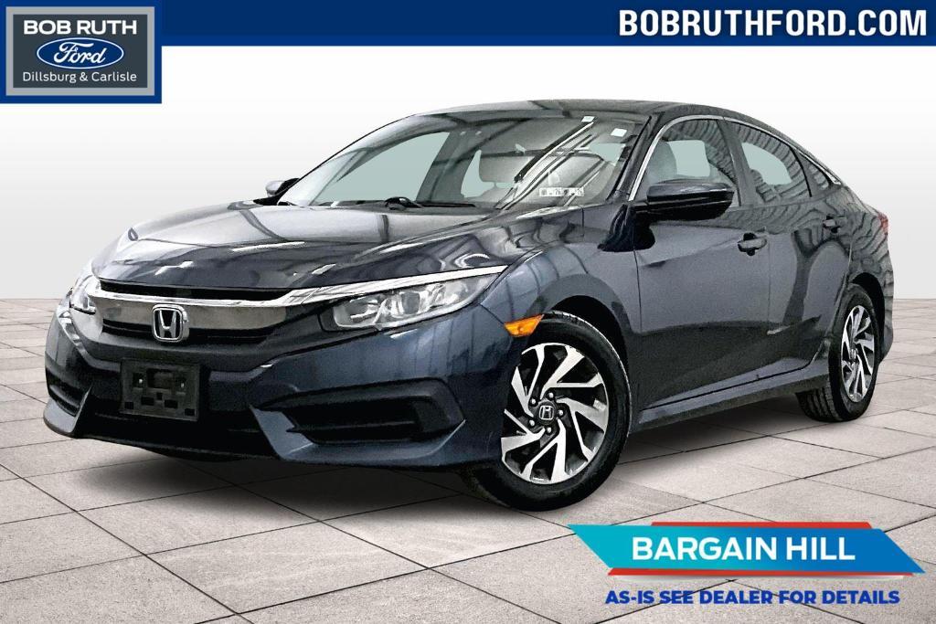 used 2016 Honda Civic car, priced at $13,688