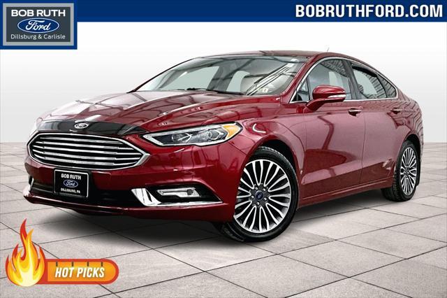 used 2017 Ford Fusion car, priced at $14,750