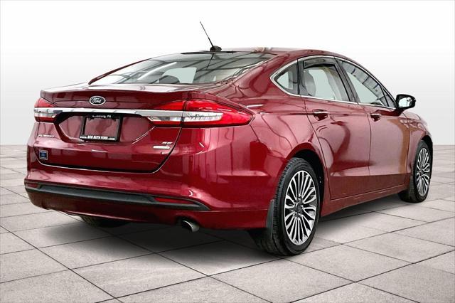 used 2017 Ford Fusion car, priced at $14,750