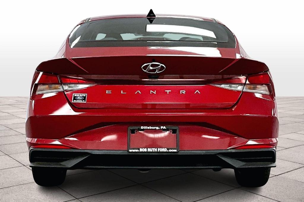 used 2022 Hyundai Elantra car, priced at $18,000