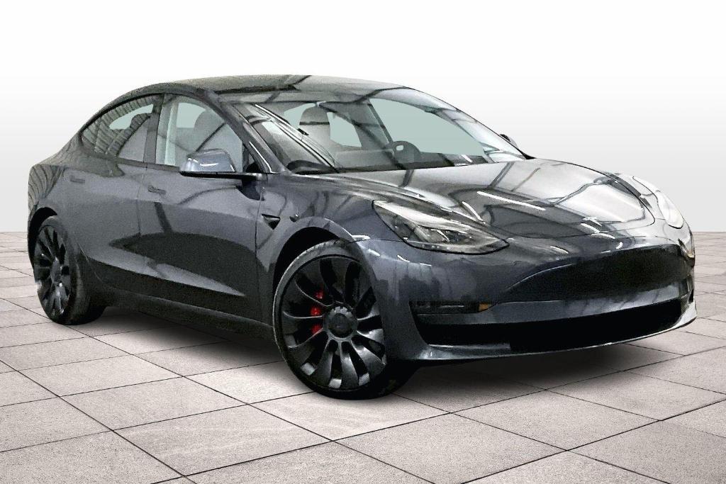 used 2021 Tesla Model 3 car, priced at $25,000