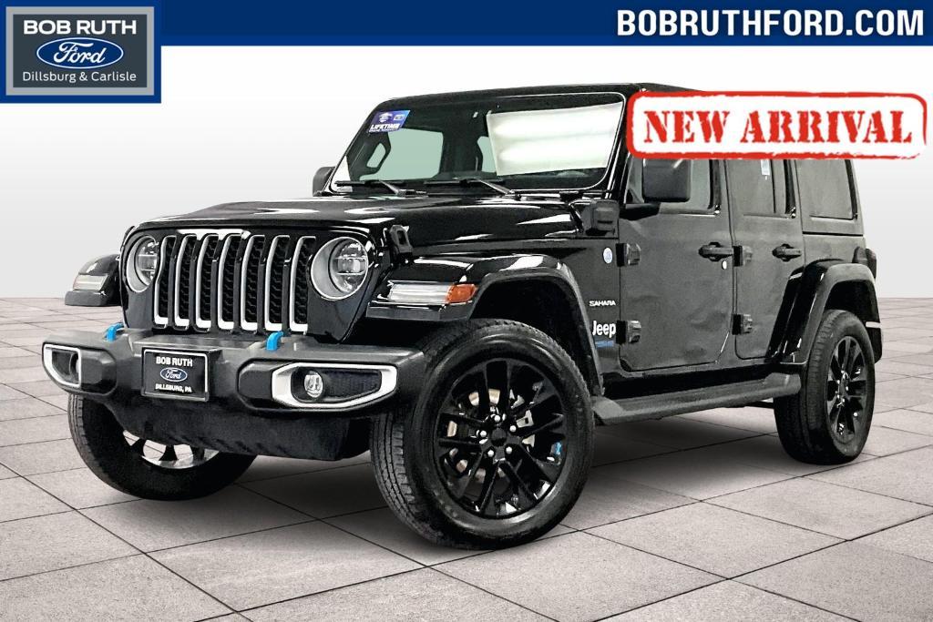 used 2022 Jeep Wrangler Unlimited 4xe car, priced at $32,000