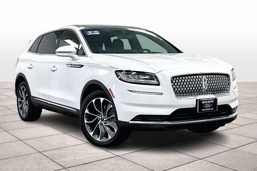 used 2021 Lincoln Nautilus car, priced at $28,750