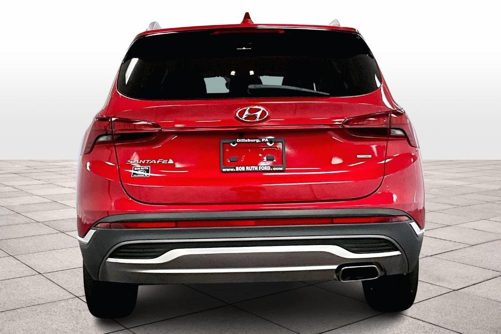 used 2022 Hyundai Santa Fe car, priced at $25,750