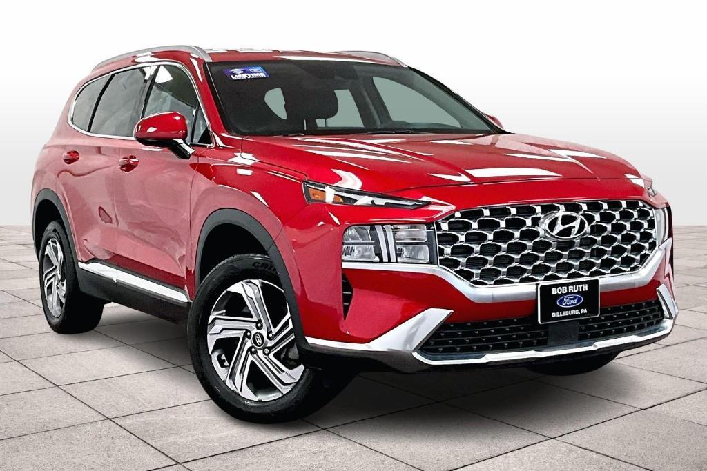 used 2022 Hyundai Santa Fe car, priced at $25,750