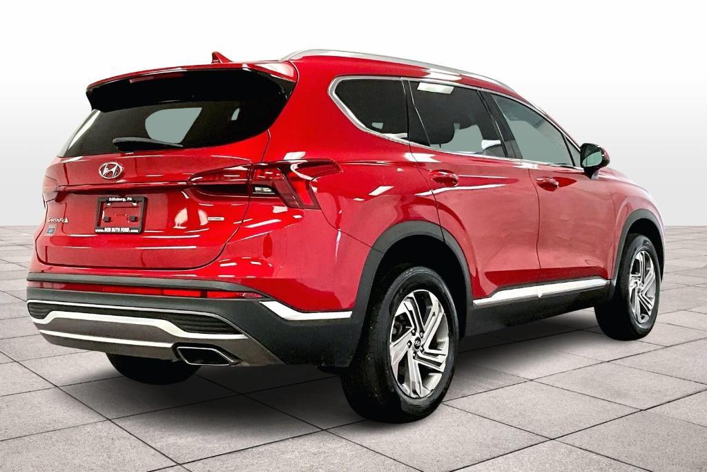 used 2022 Hyundai Santa Fe car, priced at $25,750