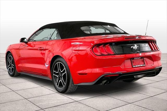 used 2021 Ford Mustang car, priced at $21,500