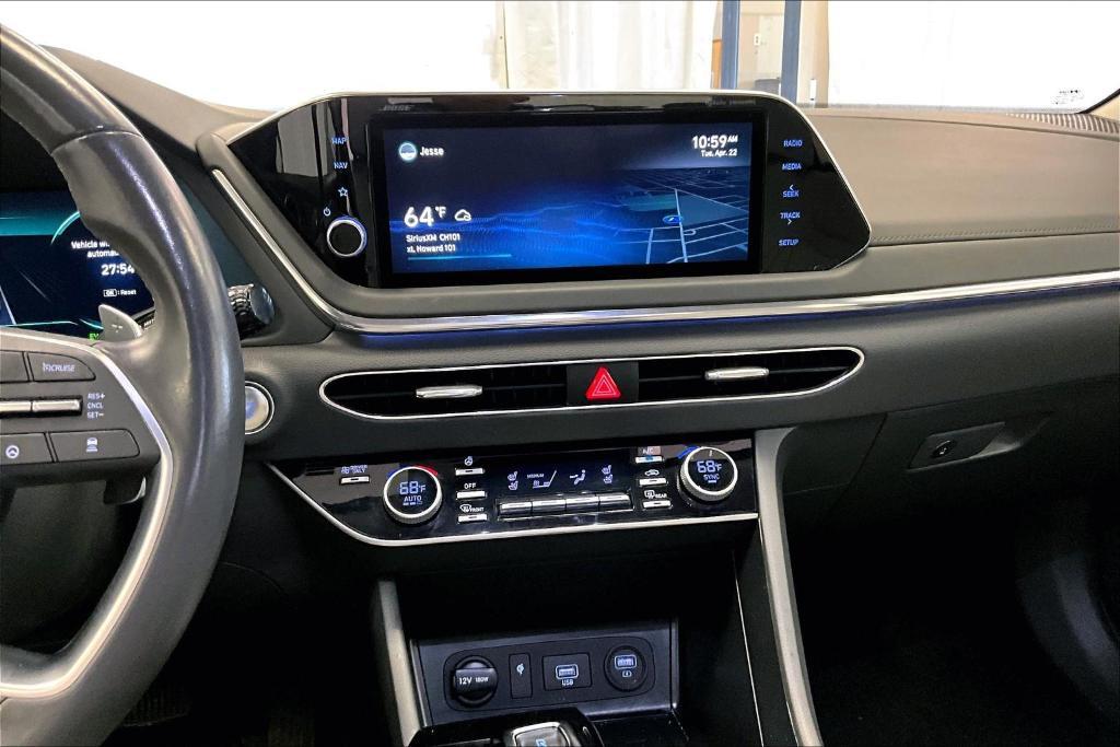used 2022 Hyundai Sonata Hybrid car, priced at $22,750
