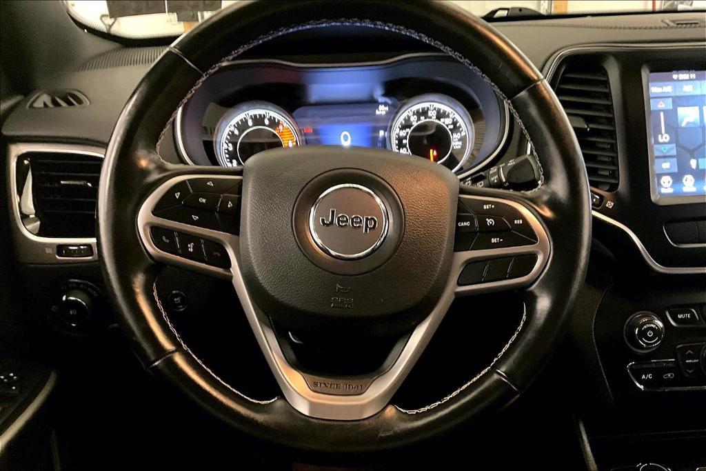 used 2021 Jeep Cherokee car, priced at $21,500