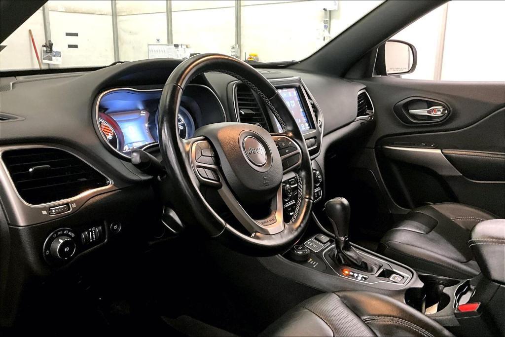 used 2021 Jeep Cherokee car, priced at $21,500