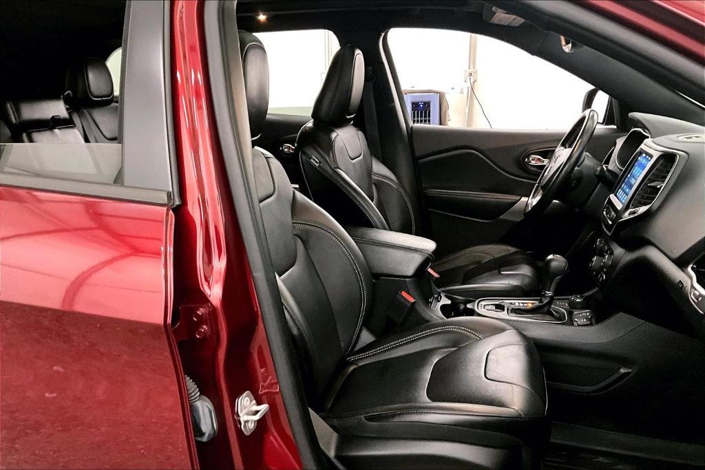 used 2021 Jeep Cherokee car, priced at $21,500