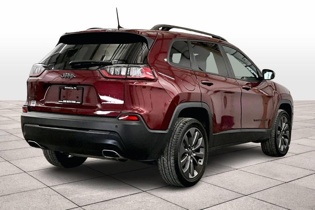 used 2021 Jeep Cherokee car, priced at $21,500