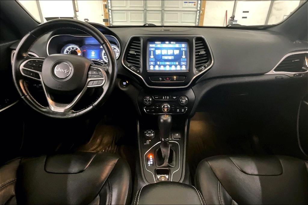 used 2021 Jeep Cherokee car, priced at $21,500