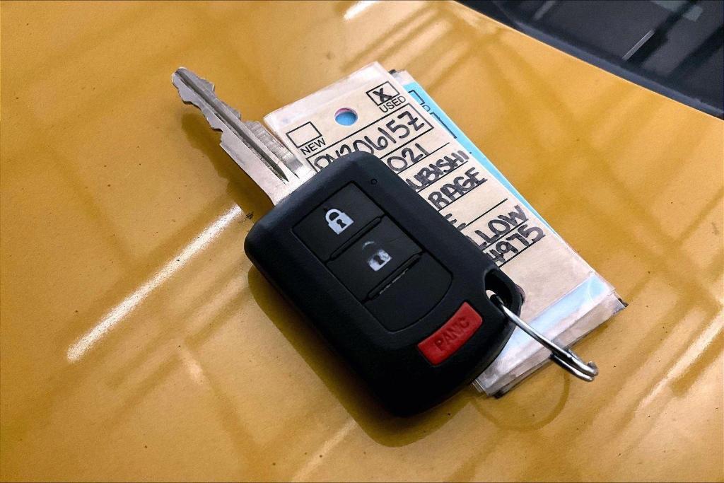 used 2021 Mitsubishi Mirage car, priced at $14,000