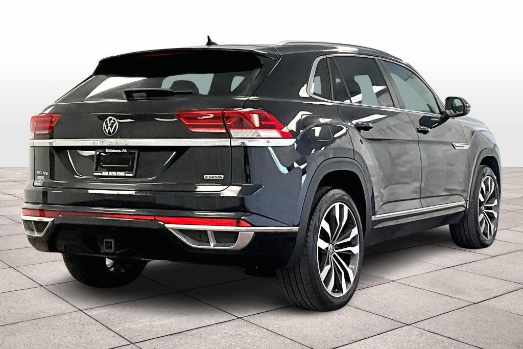 used 2021 Volkswagen Atlas Cross Sport car, priced at $28,000