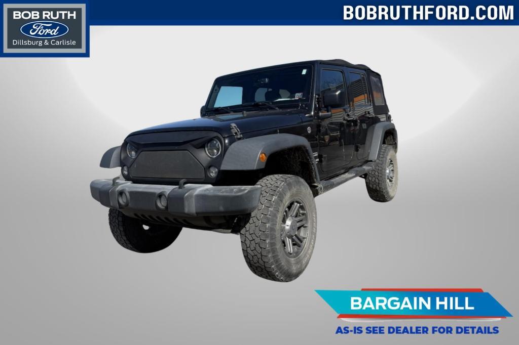 used 2017 Jeep Wrangler Unlimited car, priced at $18,977