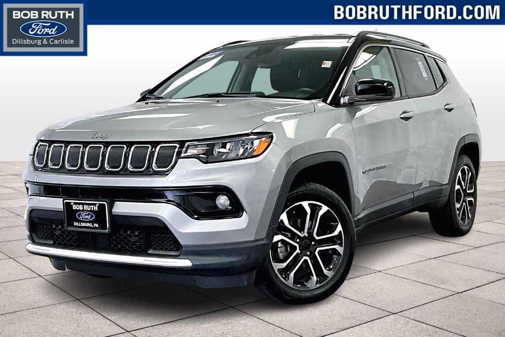 used 2022 Jeep Compass car, priced at $22,000