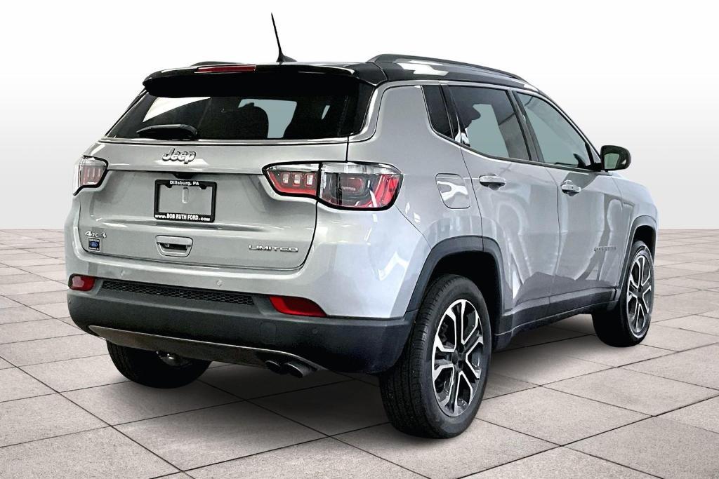 used 2022 Jeep Compass car, priced at $22,000