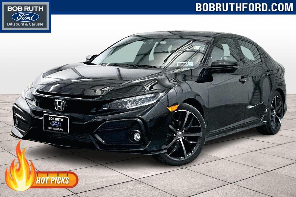 used 2020 Honda Civic car, priced at $24,000