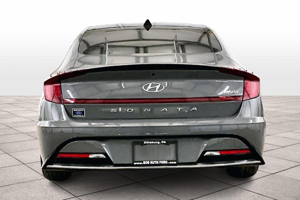 used 2022 Hyundai Sonata Hybrid car, priced at $23,000