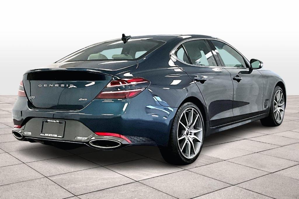 used 2024 Genesis G70 car, priced at $31,000