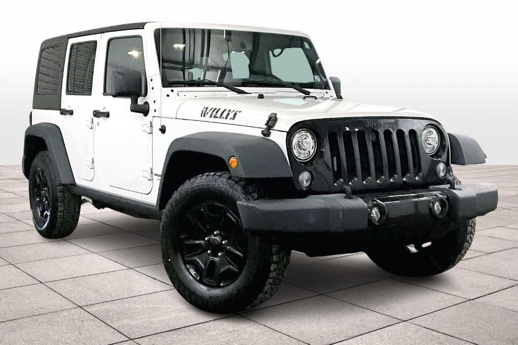 used 2018 Jeep Wrangler JK Unlimited car, priced at $19,577