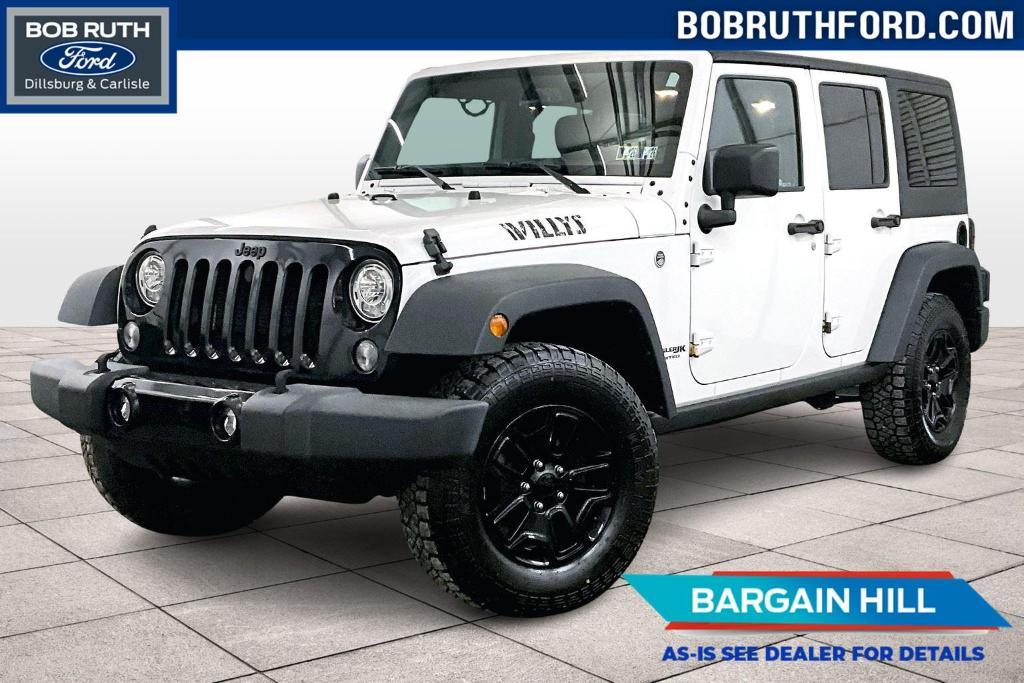 used 2018 Jeep Wrangler JK Unlimited car, priced at $19,977