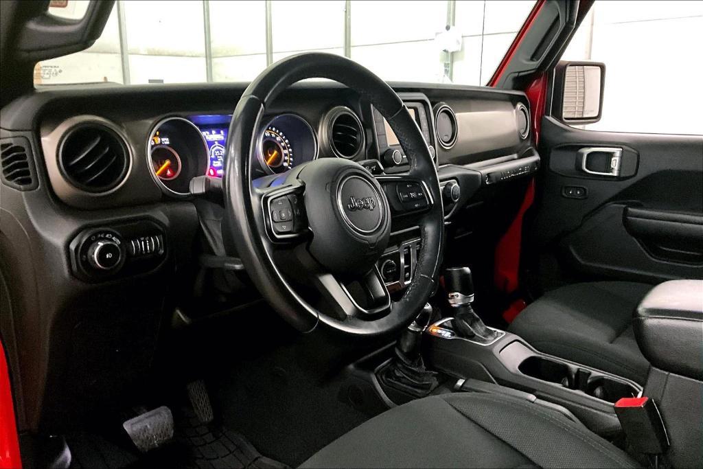 used 2018 Jeep Wrangler car, priced at $22,500