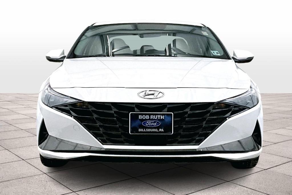 used 2021 Hyundai Elantra HEV car, priced at $20,000