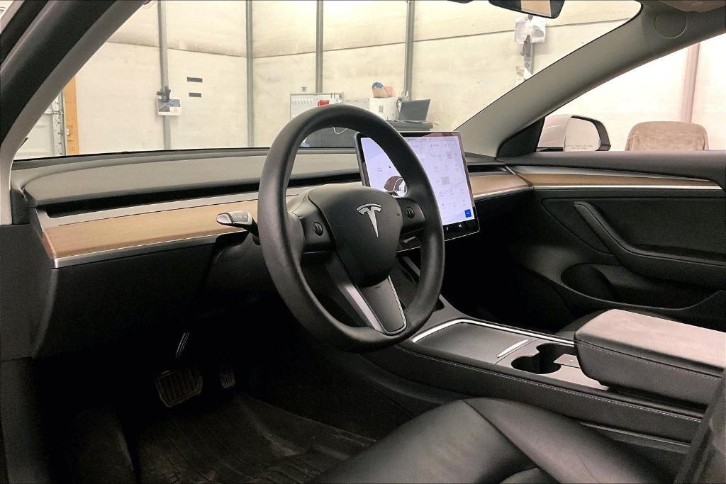 used 2023 Tesla Model 3 car, priced at $22,500