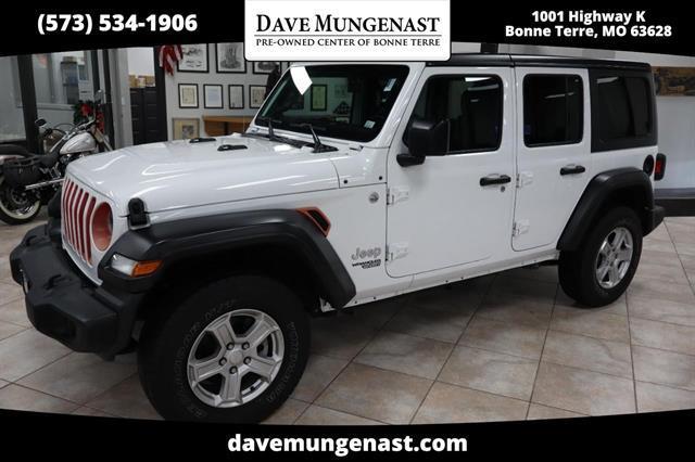 used 2020 Jeep Wrangler Unlimited car, priced at $24,850