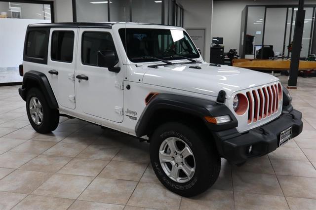 used 2020 Jeep Wrangler Unlimited car, priced at $24,850