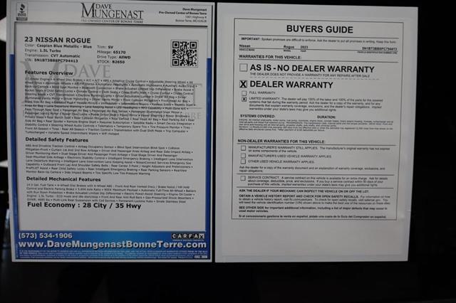 used 2023 Nissan Rogue car, priced at $20,199