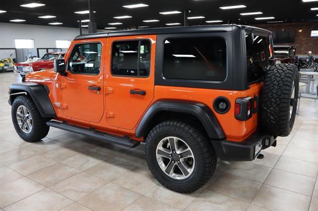 used 2018 Jeep Wrangler Unlimited car, priced at $22,995