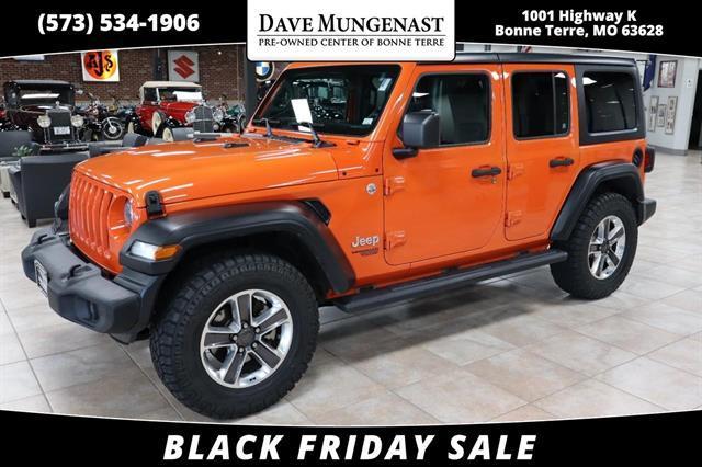 used 2018 Jeep Wrangler Unlimited car, priced at $22,413