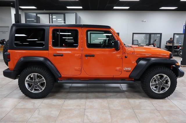 used 2018 Jeep Wrangler Unlimited car, priced at $22,995