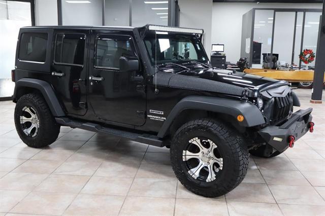 used 2012 Jeep Wrangler Unlimited car, priced at $16,447