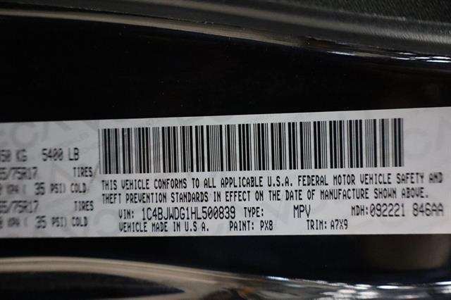 used 2017 Jeep Wrangler Unlimited car, priced at $17,846