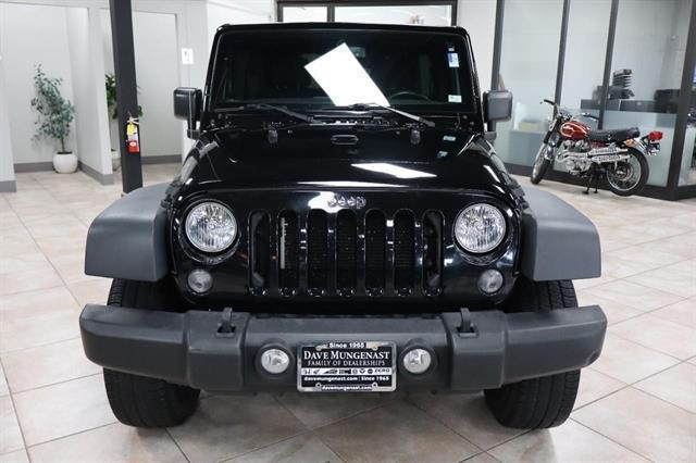 used 2017 Jeep Wrangler Unlimited car, priced at $17,846