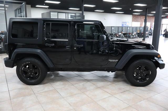 used 2017 Jeep Wrangler Unlimited car, priced at $17,846