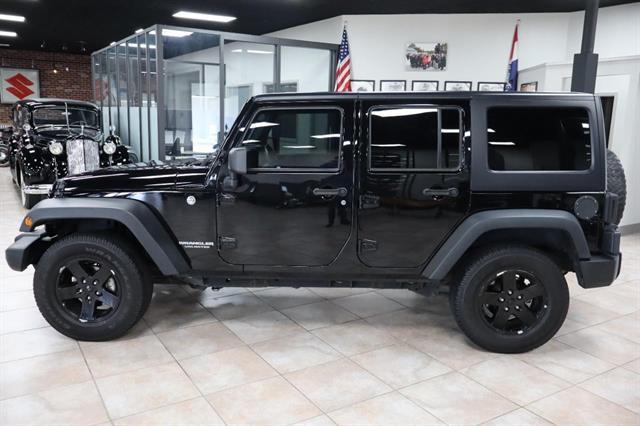used 2017 Jeep Wrangler Unlimited car, priced at $17,846