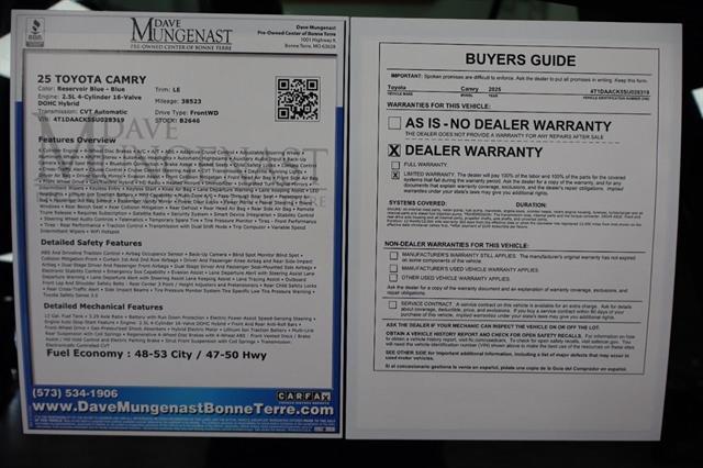 used 2025 Toyota Camry car, priced at $27,495